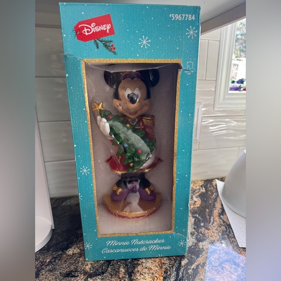 Other - Minnie Mouse Disney Nutcracker Figurine 15 inch  Nutcracker NIB  -‎